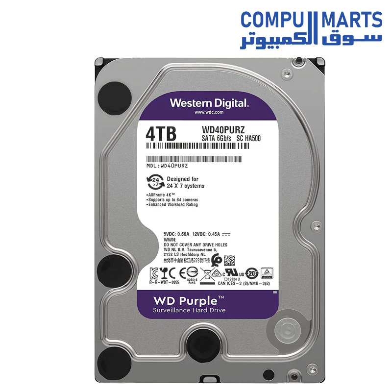 Hard Drive - WD Purple Surveillance 3.5 2TB to 12TB - Image 5
