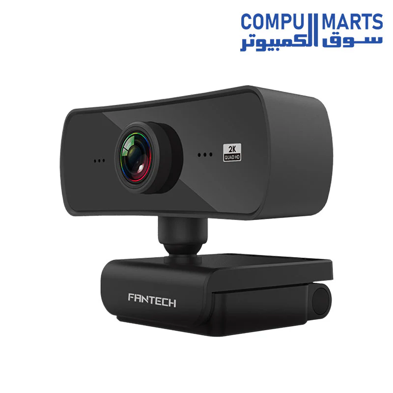 Webcam FANTECH LUMINOUS C30 QUAD HIGH DEF 1440P 2K QUAD HD USB Web Camera with Built-in Microphone | WITH LENS COVER | for PC/MAC/LAPTOP - Image 3