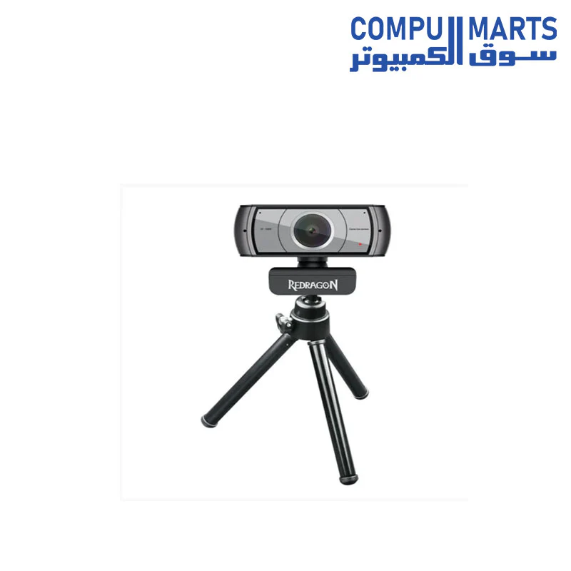 WEBCAM REDRAGON GW900 REDRAGON APEX 1080P 30 FPS BK - Image 3