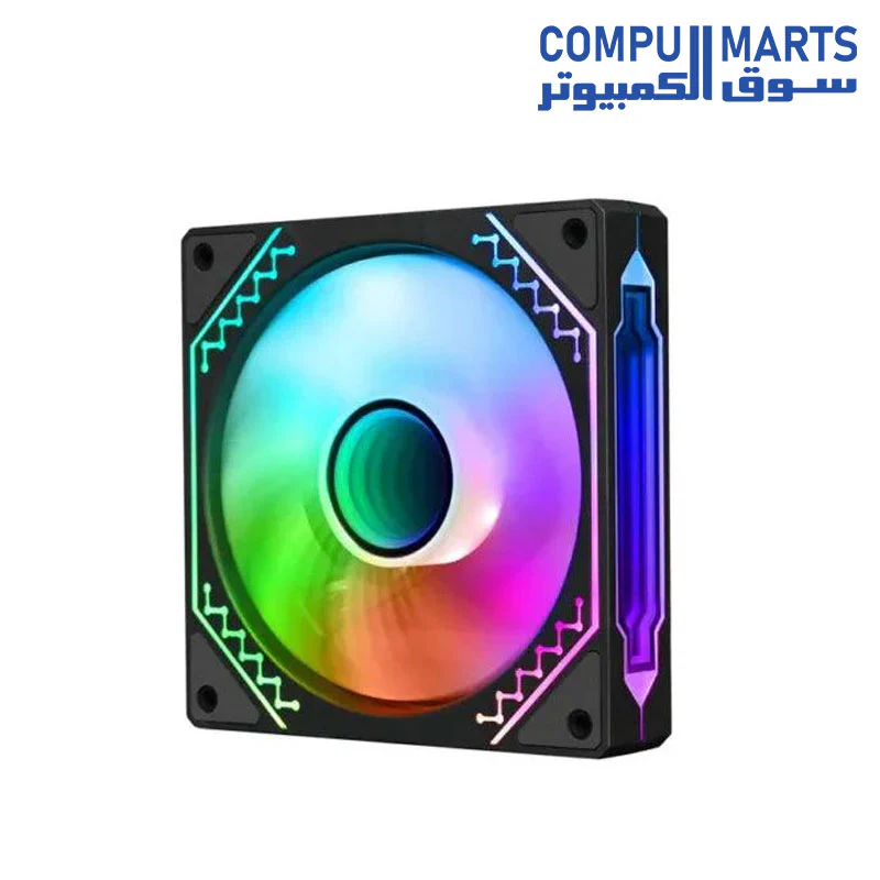 WJ Coolman Uni Fan ARGB Flash fan Single Pack 120mm - Image 4
