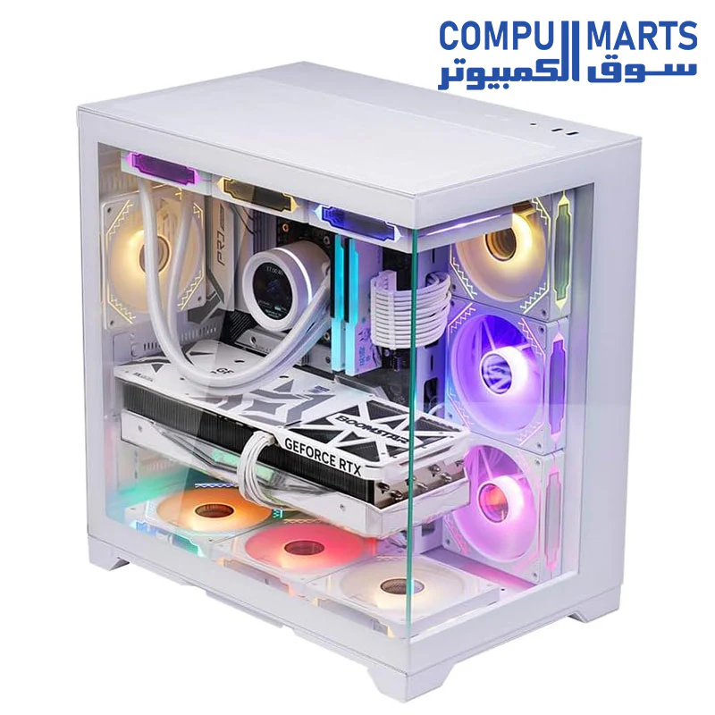 Wjcoolman Robin II Pro 7 Uni Fans Gaming Case - Image 6