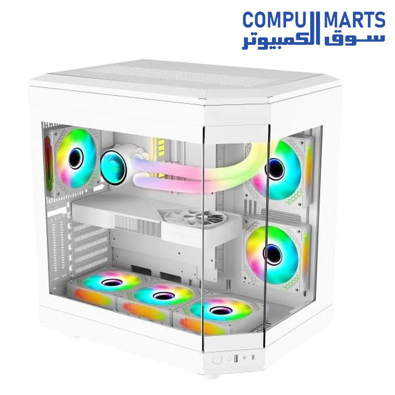 Wjcoolman Y40 6F 6 Uni Fans Gaming Case - Image 2