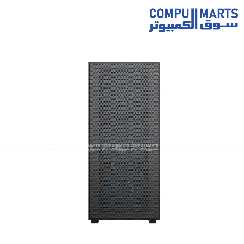 Xander Velox Max 4 ARGB Fan Mid Tower Black / White Gaming Case + 700W PSU - Image 5