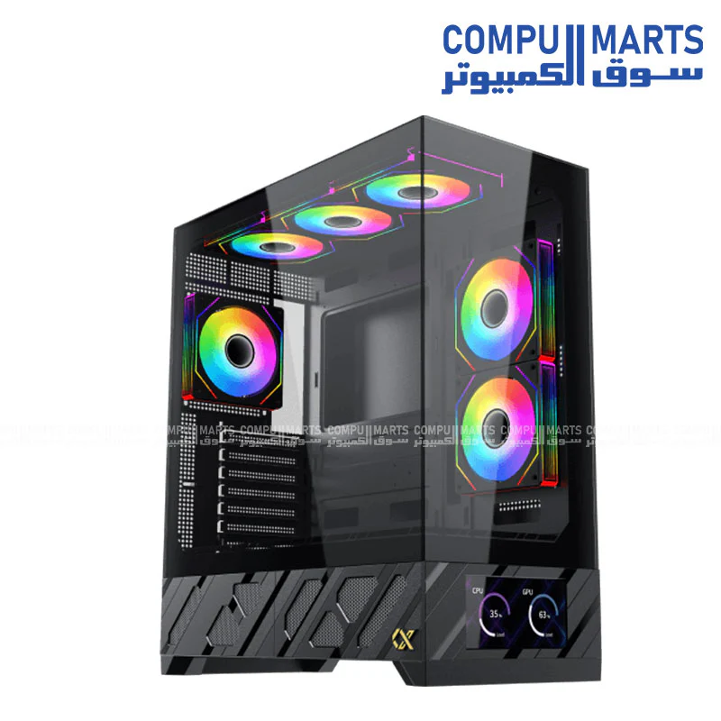 Xigmatek Alphard Pro ARGB Super Tower Gaming Cases - Image 14