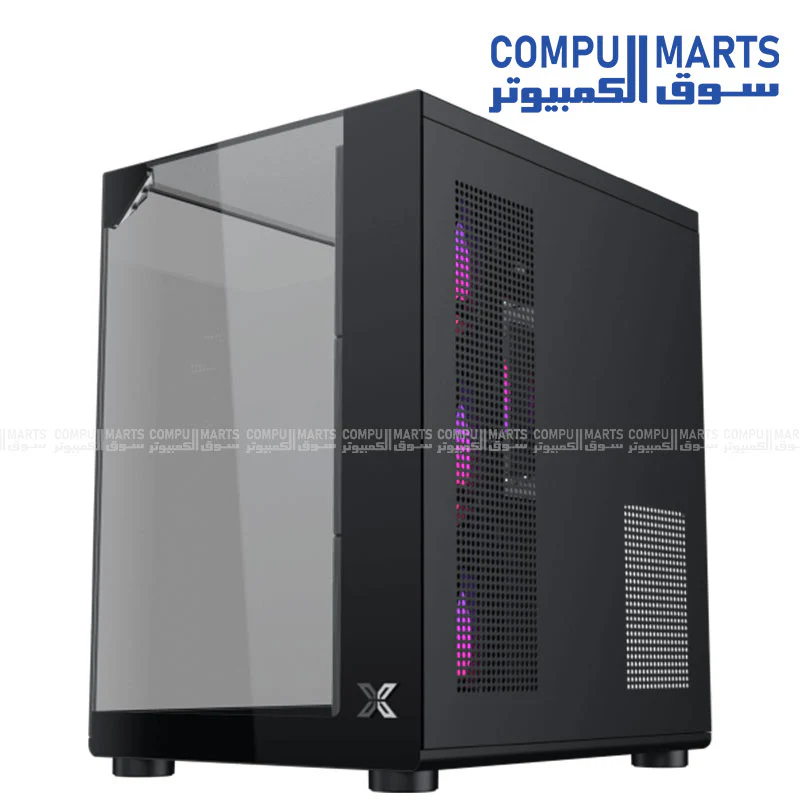 Xigmatek Aqua Compact 4 Fan ARGB PWM Mid Tower Case - Image 4