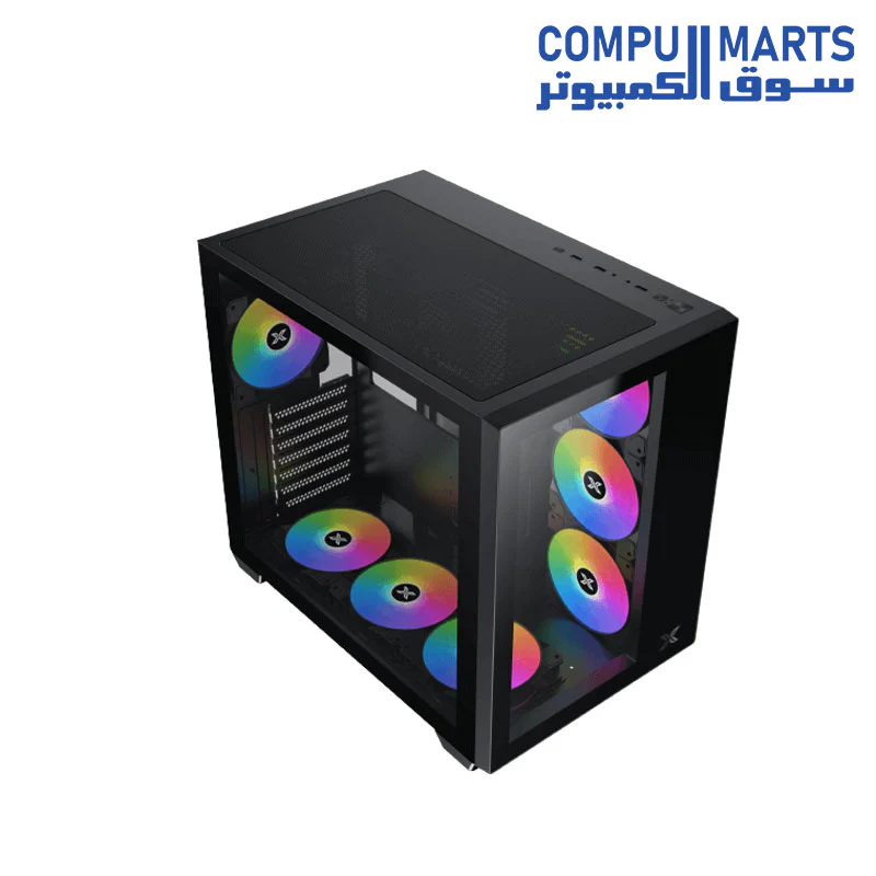 Xigmatek Aqua III Argb Mid Tower Case - Image 2