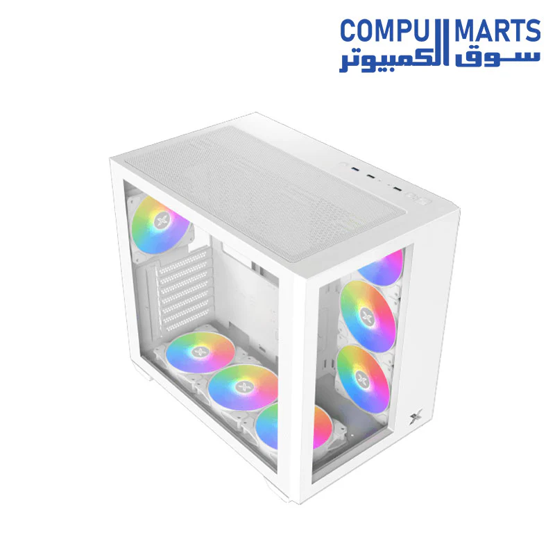 Xigmatek Aqua III Argb Mid Tower Case - Image 4