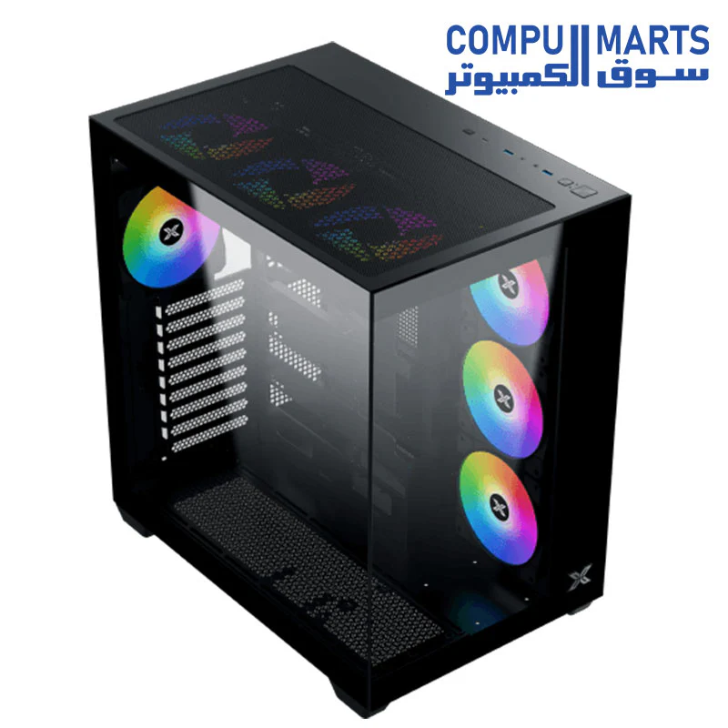 Xigmatek Aqua V Air Type C Argb Mid Tower Case  (Type C ) - Image 4