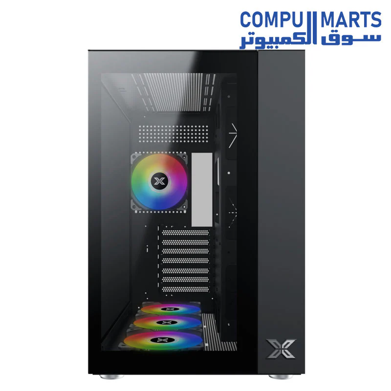 Xigmatek Aquarius Pro 7 FAN ARGB TYPE C Mid Tower Case - Image 4