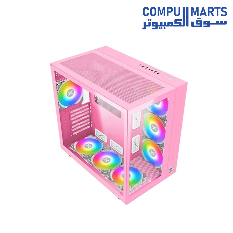 Xigmatek Aquarius Pro Queen ATX Mid Tower Case - Image 2