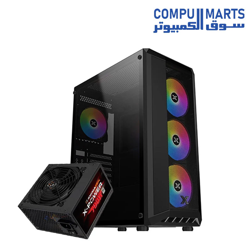 XIGMATEK CASE MASTER X PRO 4FAN ARGB - Image 3