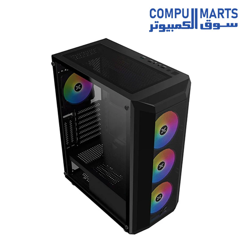 XIGMATEK CASE MASTER X PRO 4FAN ARGB - Image 8