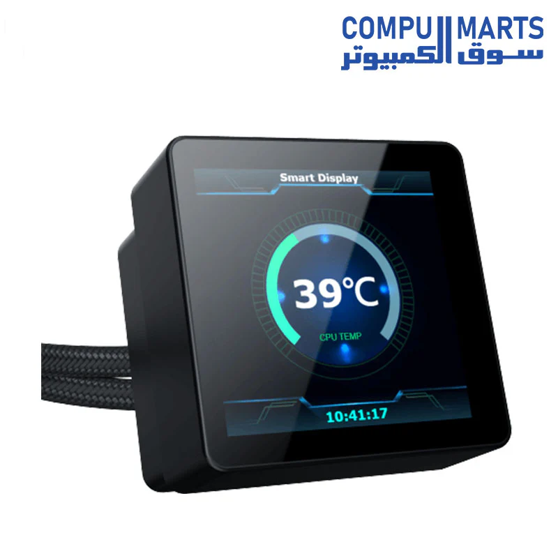 Xigmatek Connect 240 Argb 3.4 Smart LCD Aio Liquid Cpu Cooler - Image 4