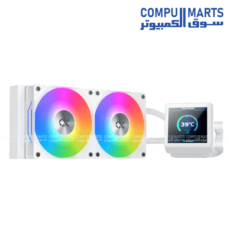 Xigmatek Connect 240 Argb 3.4 Smart LCD Aio Liquid Cpu Cooler - Image 5