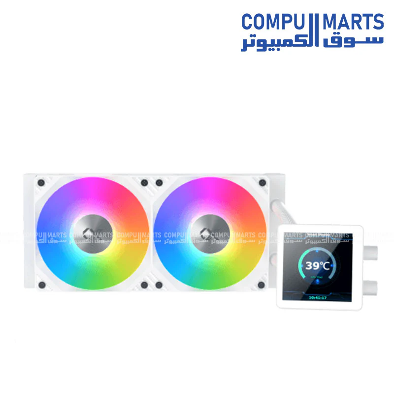 Xigmatek Connect 240 Argb 3.4 Smart LCD Aio Liquid Cpu Cooler - Image 6