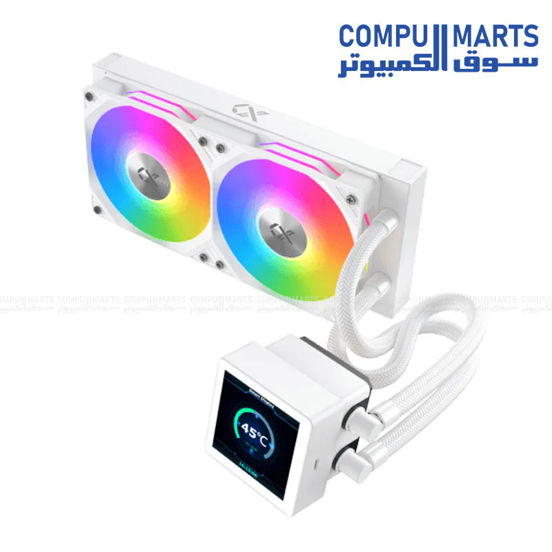 Xigmatek Connect 240 Argb 3.4 Smart LCD Aio Liquid Cpu Cooler - Image 7
