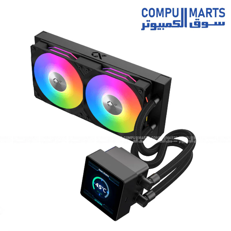 Xigmatek Connect 240 ARGB AIO Liquid CPU Cooler — 240mm Radiator, RGB Cooling - Image 4