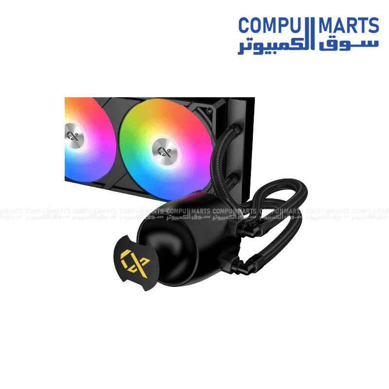 Xigmatek Connect Pro 360 – Smart 7" LCD ARGB Liquid Cooler (360mm AIO) - Image 8