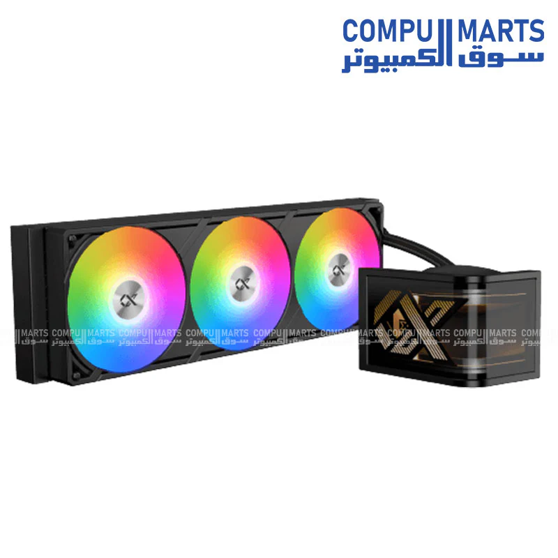 Xigmatek Connect Ultra 360 ARGB Liquid CPU Cooler – 6.8” AMOLED Display – Intel & AMD Support - Image 2