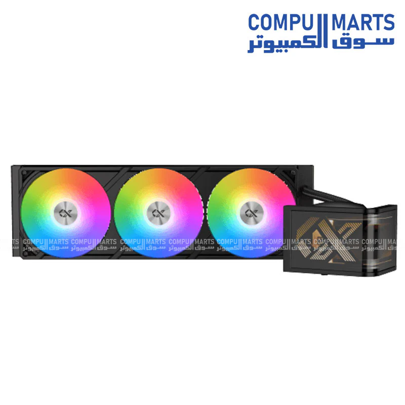 Xigmatek Connect Ultra 360 ARGB Liquid CPU Cooler – 6.8” AMOLED Display – Intel & AMD Support - Image 3