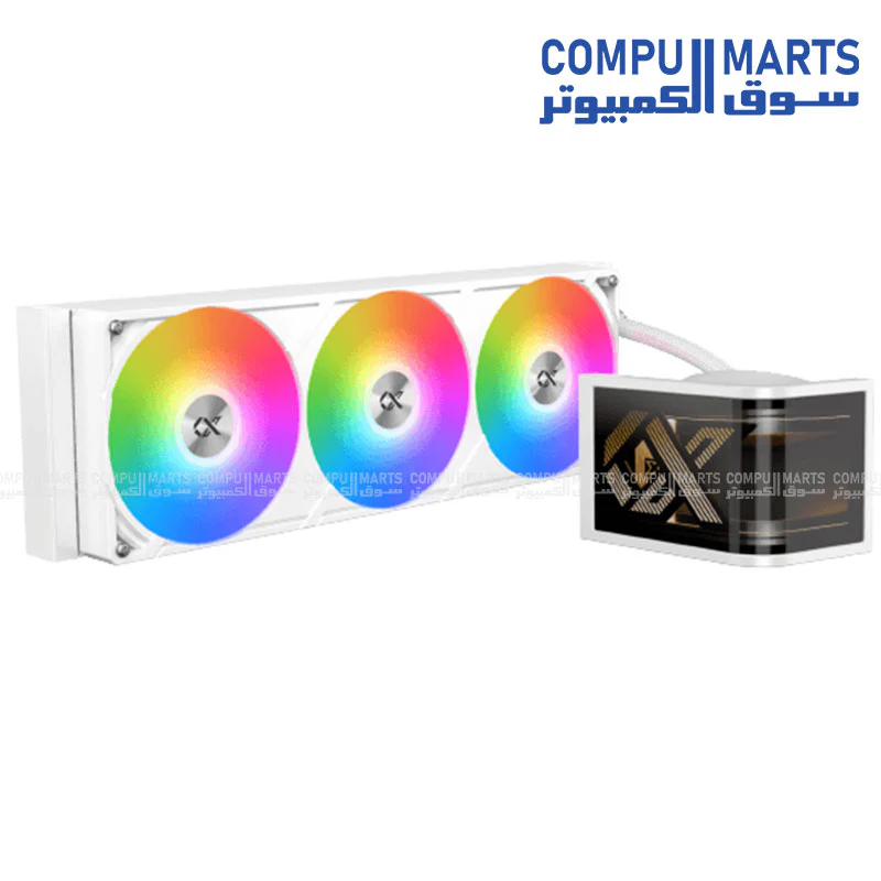 Xigmatek Connect Ultra 360 ARGB Liquid CPU Cooler – 6.8” AMOLED Display – Intel & AMD Support - Image 4