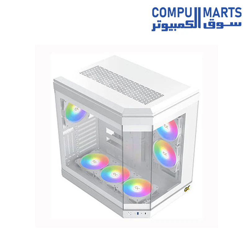 Xigmatek Cubi 6 ARGB FAN Super Tower Case - Image 4