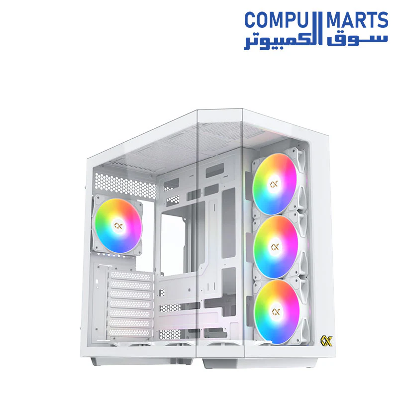 Xigmatek CUBI II Arctic Argb, Mid Tower Case - Image 3
