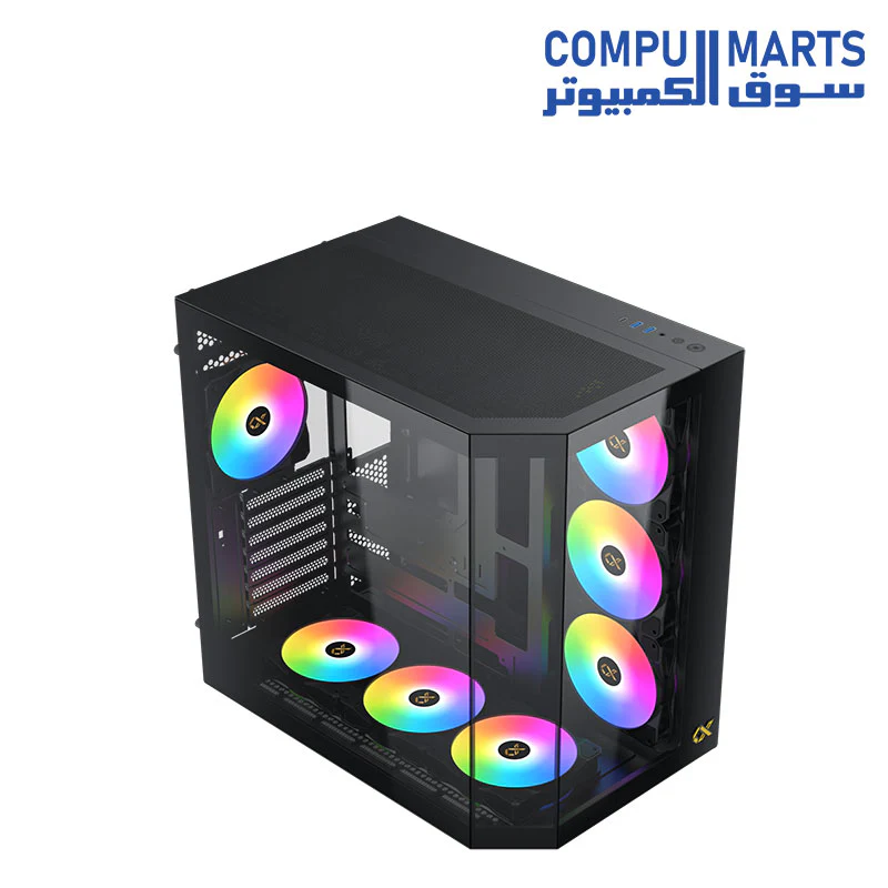 Xigmatek Cubi II Argb Mid Tower Case BTF - Image 3