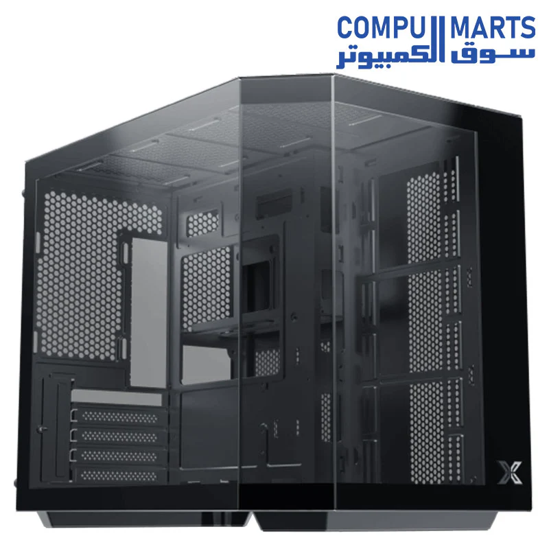 Cubi M 3Fan Z20A ARGB + X-Power 600W 80+ White Mid Tower Case - Image 4