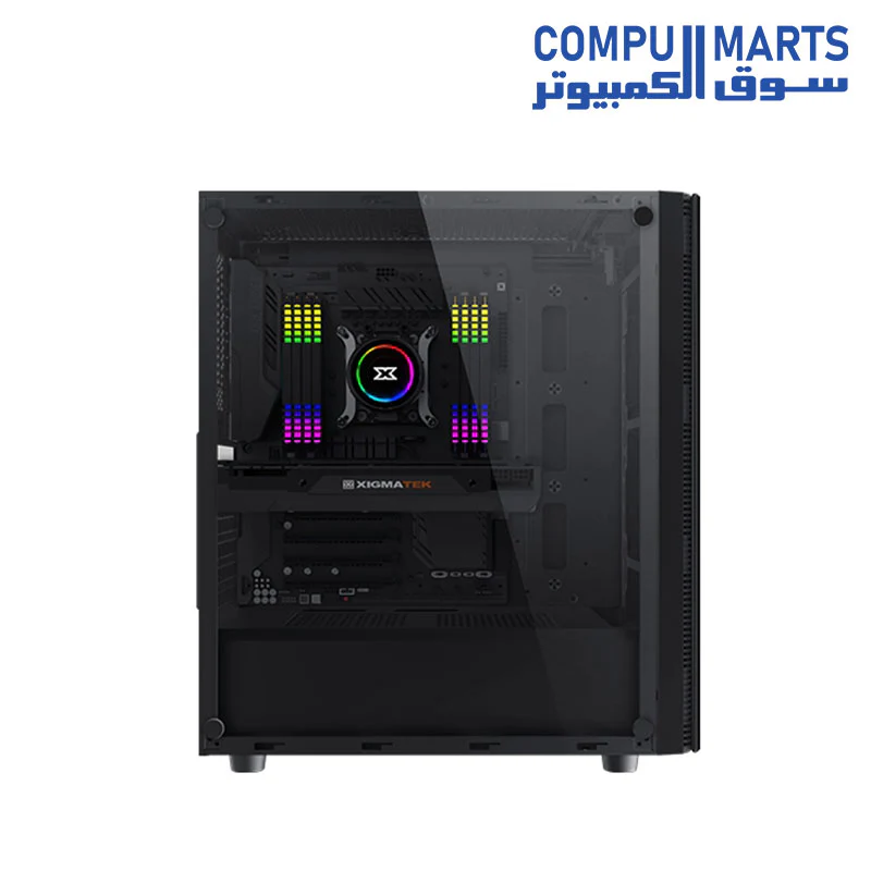 Xigmatek Diamond case with power supply xpower 600W +80 4FANS ARGB - Image 5