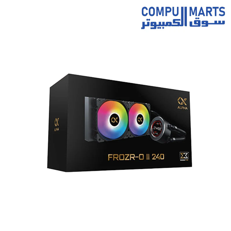 XIGMATEK FROZR-O II 240 ARGB AIO LIQUID CPU Cooler - Image 4