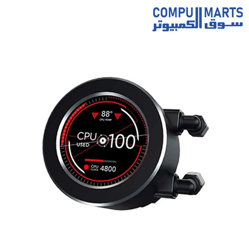 Xigmatek FROZR-O II 360 LCD ARGB CPU Liquid Cooler – 360mm Radiator – Intel & AMD Support - Image 6