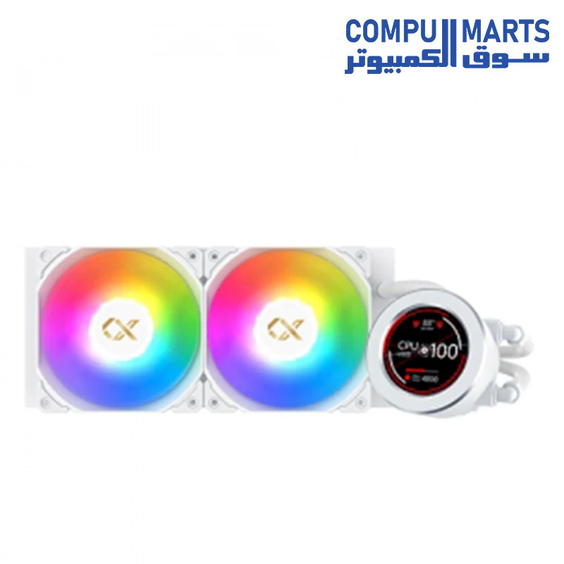 XIGMATEK FROZR-O II ARCTIC 240 ARGB AIO LIQUID CPU Cooler - Image 2