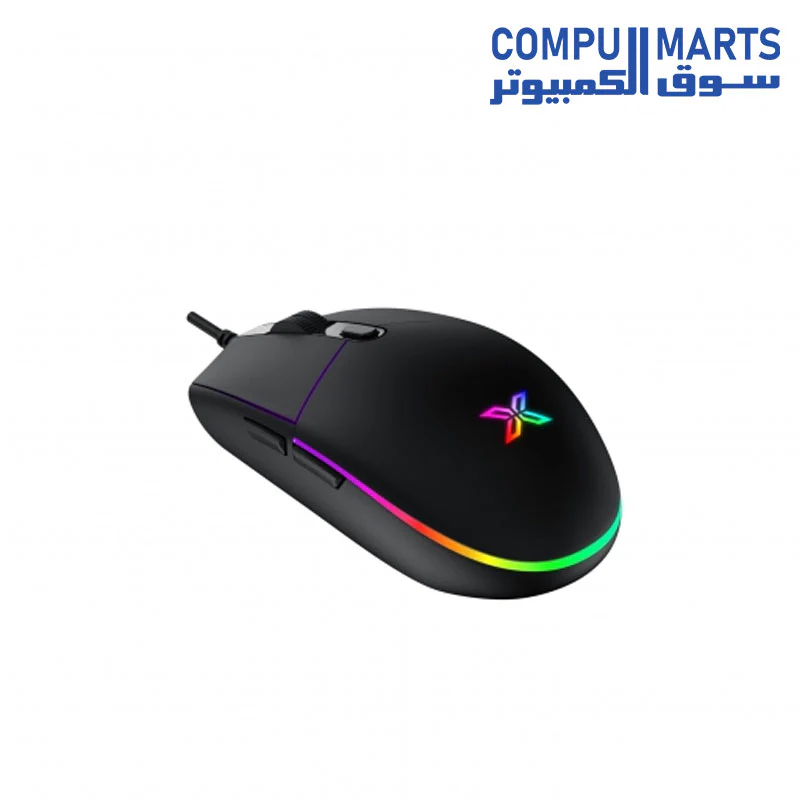Xigmatek G1 Lighting Wired RGB Gaming Mouse 6400Dpi - Image 2