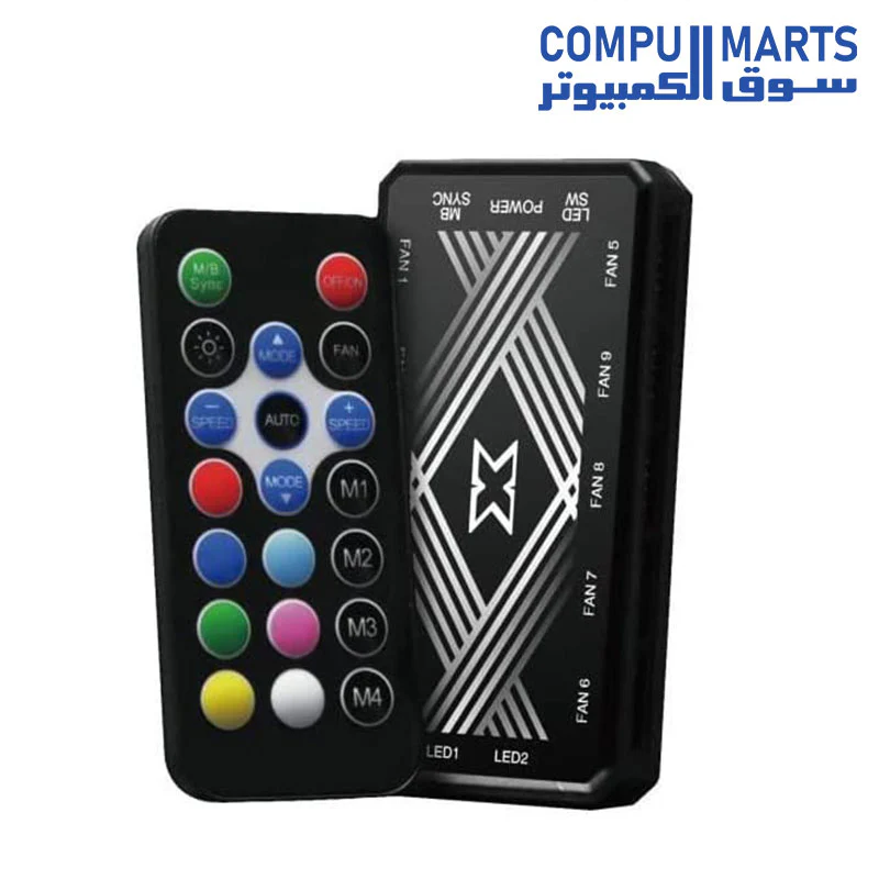 Xigmatek GALAXY III ESSENTIAL ARGB 3 FANS WITH CONTROLLER FAN - Image 3