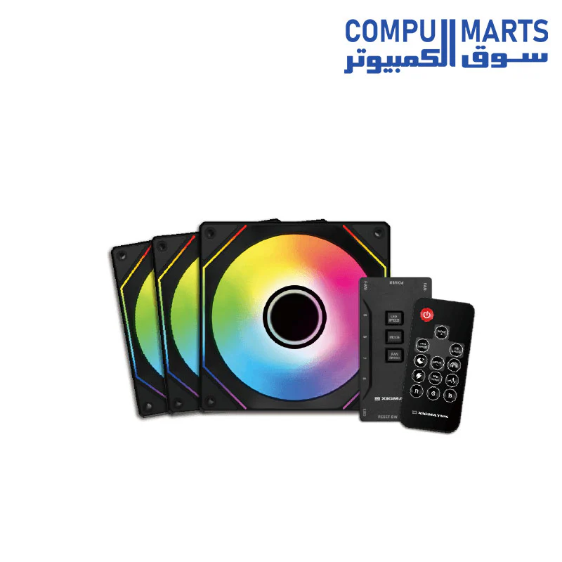 Xigmatek Infinity G20A Argb 3 Fans With Controller Fan - Image 9