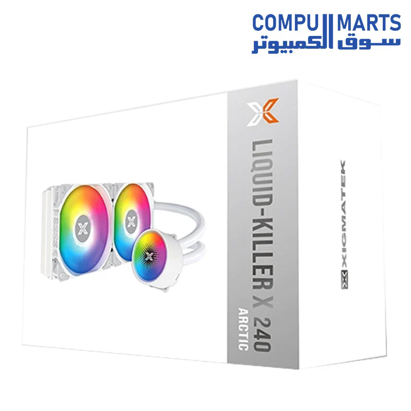 XIGMATEK Liquid Killer X 240 ARGB AIO Liquid Cooler - Image 6