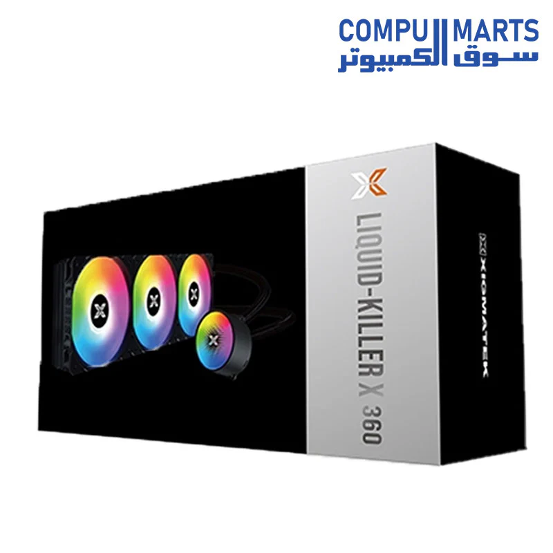 XIGMATEK LIQUID KILLER X 360 ARGB AIO LIQUID CPU COOLER - Image 3