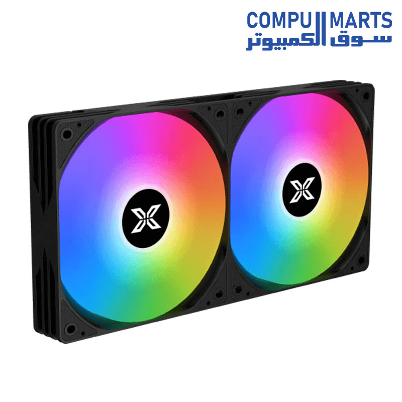 Xigmatek LK 240 Digital Argb Aio Digital Segment LCD Liquid Cpu Cooler - Image 3