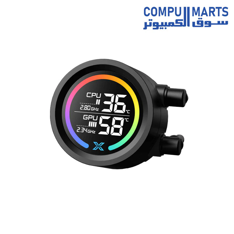 Xigmatek LK 360 Digital Argb Aio Digital Segment LCD Liquid Cpu Cooler - Image 3