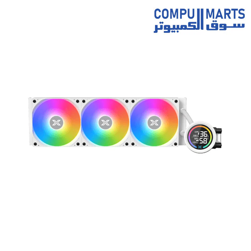 Xigmatek LK 360 Digital Argb Aio Digital Segment LCD Liquid Cpu Cooler - Image 5