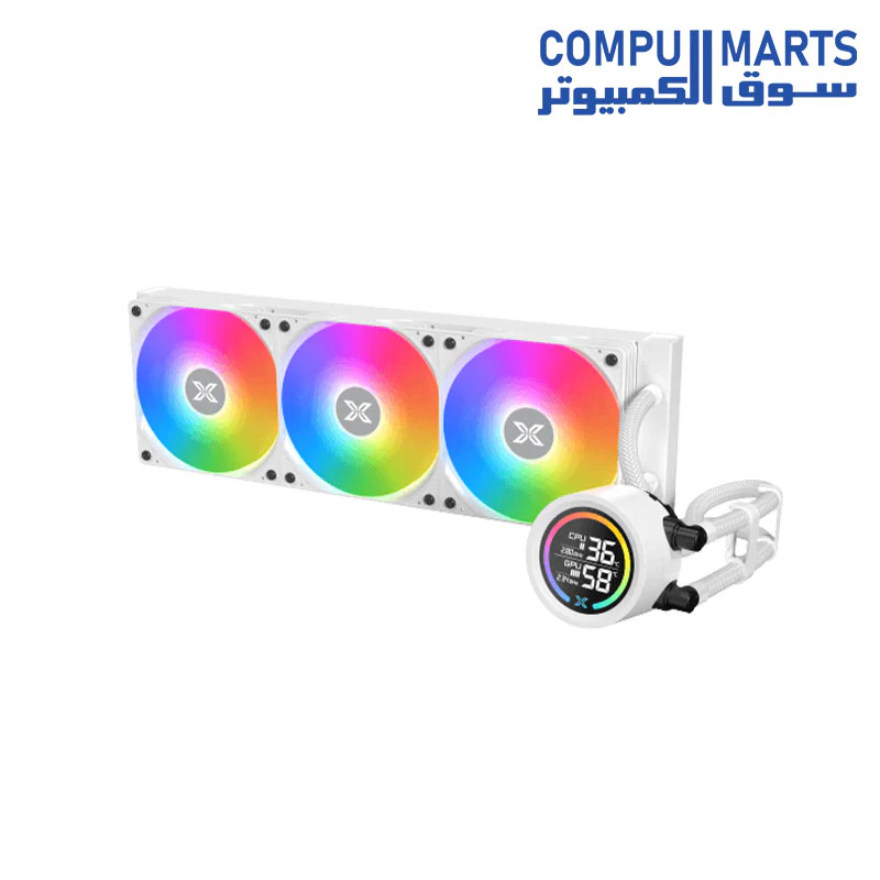 Xigmatek LK 360 Digital Argb Aio Digital Segment LCD Liquid Cpu Cooler - Image 6
