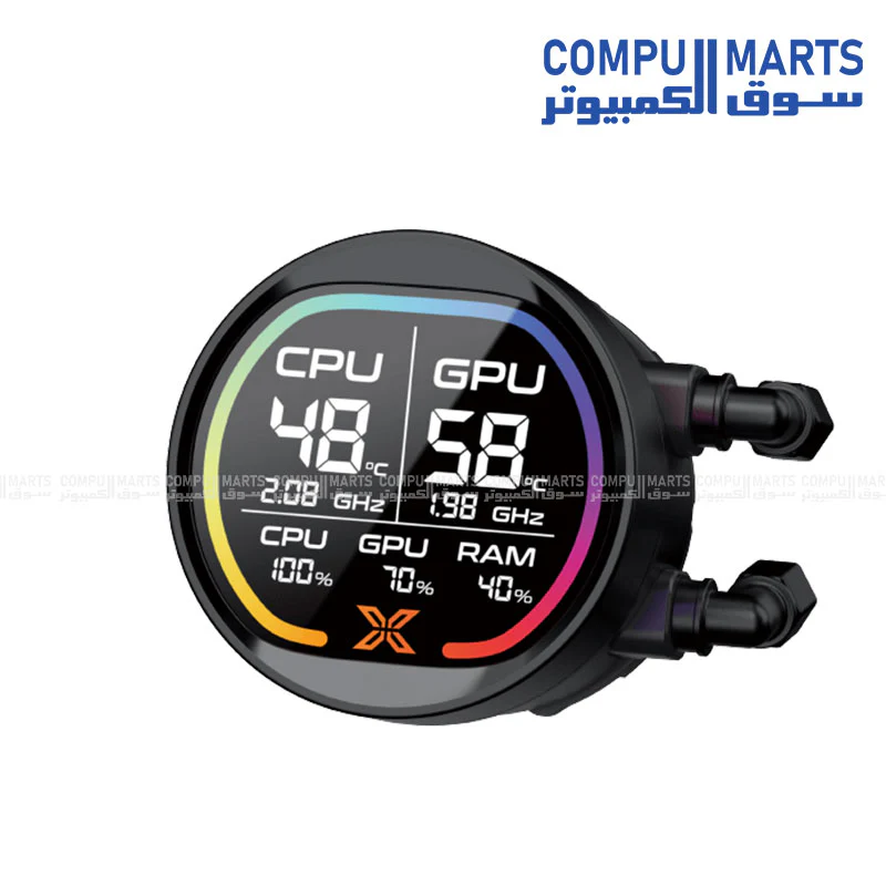 Xigmatek LK Pro 360 Digital AIO Liquid CPU Cooler with LCD & ARGB - Image 5