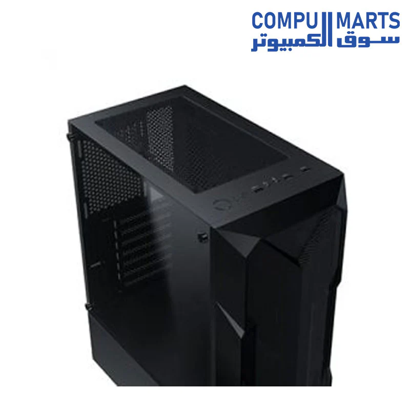 XIGMATEK MOON KNIGHT 4 FAN ARGB H-POWER 500W MID TOWER CASE - Image 8