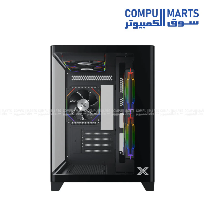 Xigmatek Pano M Nano Micro-ATX Case – Compact Design, 240mm Radiator Support, Clear Airflow - Image 4