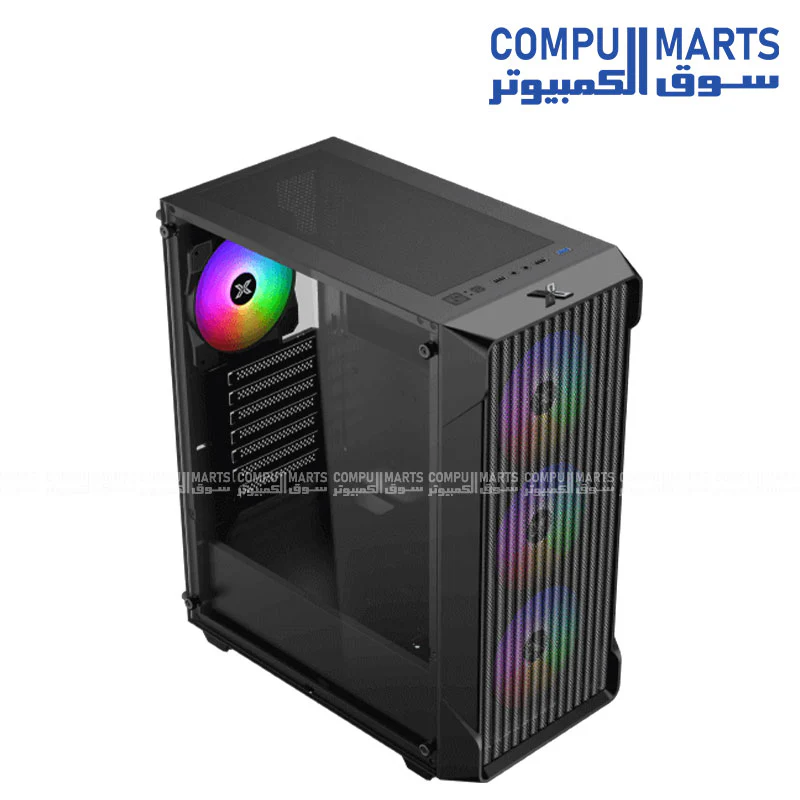 Xigmatek Sky II Wave FRGB + Litepower II i550 450W Mid Tower Case - Image 2