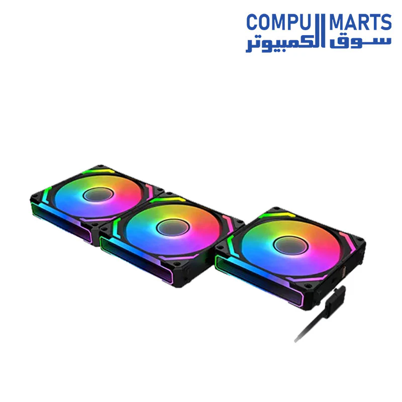 XIGMATEK STARLINK ULTRA ARGB 3 Fans with Controller Fan - Image 6