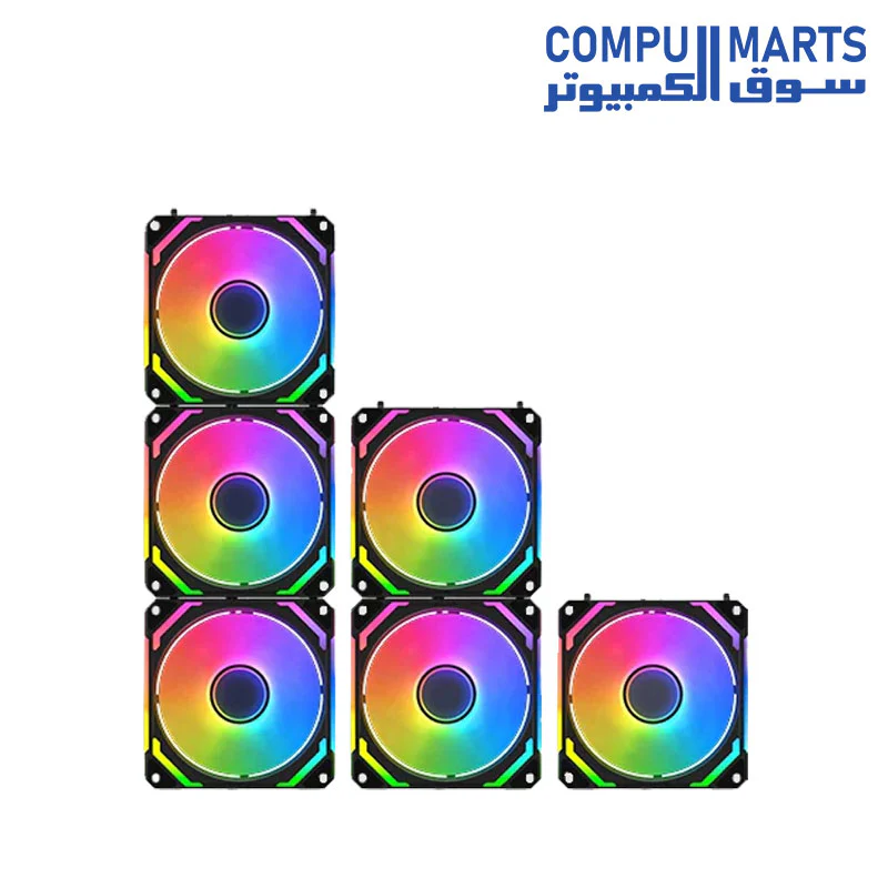 XIGMATEK STARLINK ULTRA ARGB 3 Fans with Controller Fan - Image 7