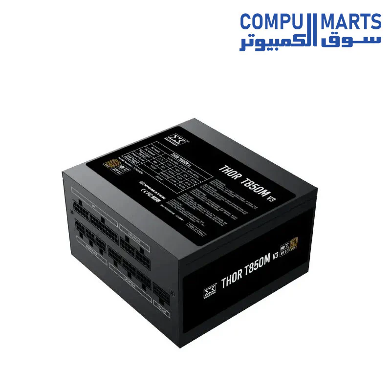 XIGMATEK THOR T850M V3 850W 80+ BRONZE FULL MODULAR POWER Supply - Image 4