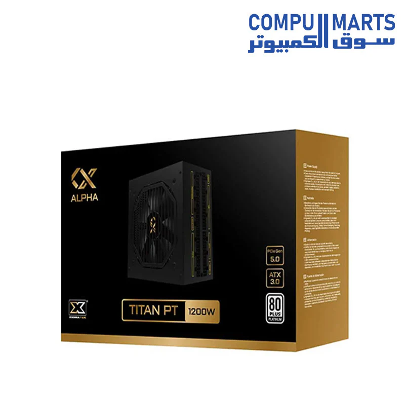 XIGMATEK TITAN PT 1200W 80 PLUS PLATINUM FULLY MODULAR Gen 5 POWER Supply - Image 5